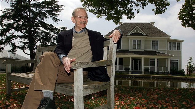 Le poète américain Philip Levine en avril 2006.