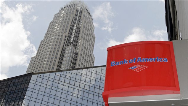 Le siège social de Bank of America, à Charlotte en Caroline du Nord