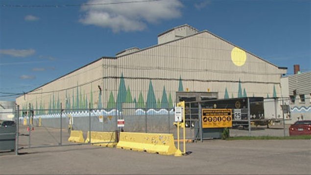 L'usine Kénogami d'AbitibiBowater