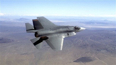 Heroux-Devtek participe à la construction du nouveau F-35