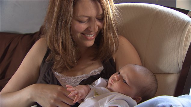 Nathalie Beaulieu et son fils Zach