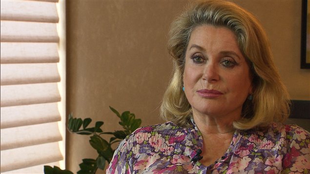Catherine Deneuve en entrevue avec Anne-Marie Dussault