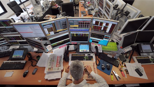 Courtier à la bourse de Paris