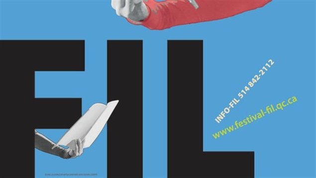 Affiche du Festival international de la littérature