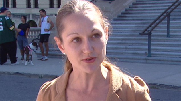 Larissa Shasko, chef démissionnaire du Parti vert en Saskatchewan