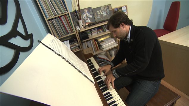 Le compositeur Julien Bilodeau