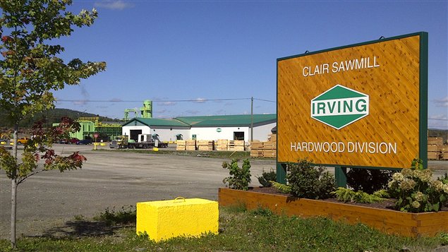 Scierie Irving