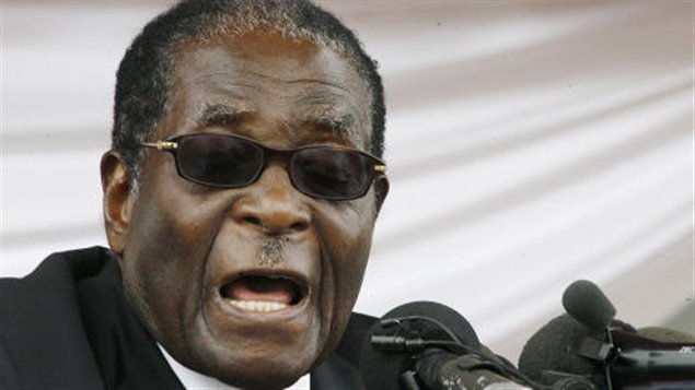 Le président du Zimbabwe Robert Mugabe (archives)