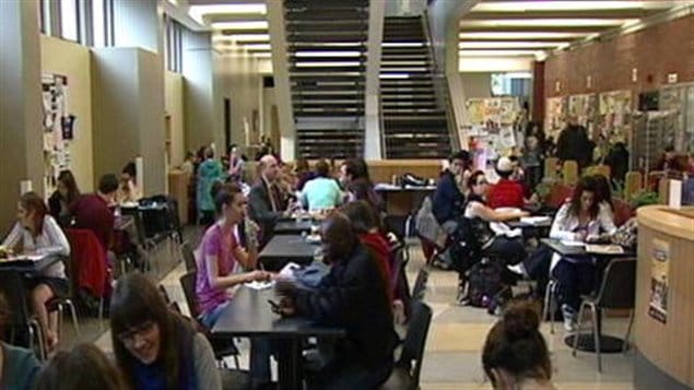 Étudiants à l'Université Laval