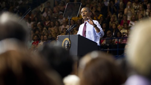 Obama fait la promotion de son plan pour les emplois en Virginie ...