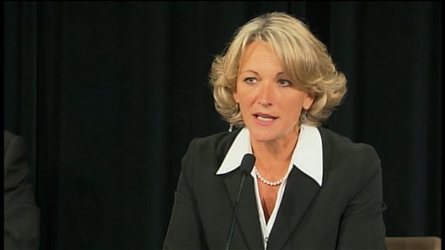 La ministre du Travail Lise Thériault