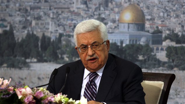 Le président de l'Autorité palestinienne, Mahmoud Abbas