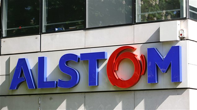 Les bureaux français d'Alstom, à Levallois-Perret, près de Paris