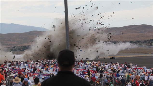 Un avion s'est écrasé à Reno, au Nevada, lors d'un spectacle aérien