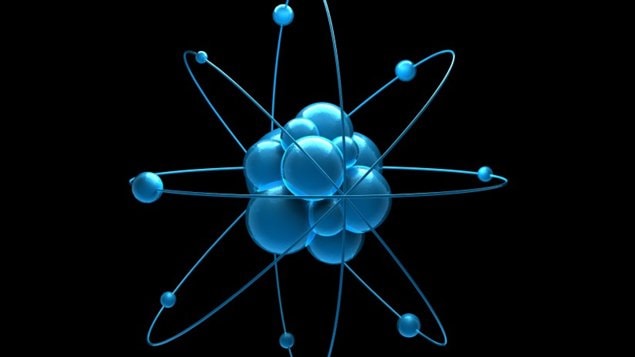 Un atome en 3D