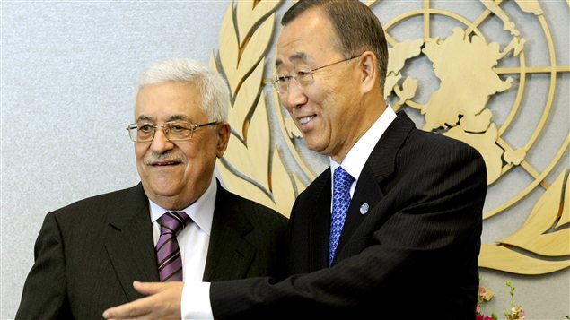 Mahmoud Abbas et Ban Ki-moon