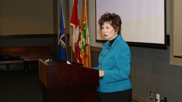 La sénatrice Claudette Tardif.