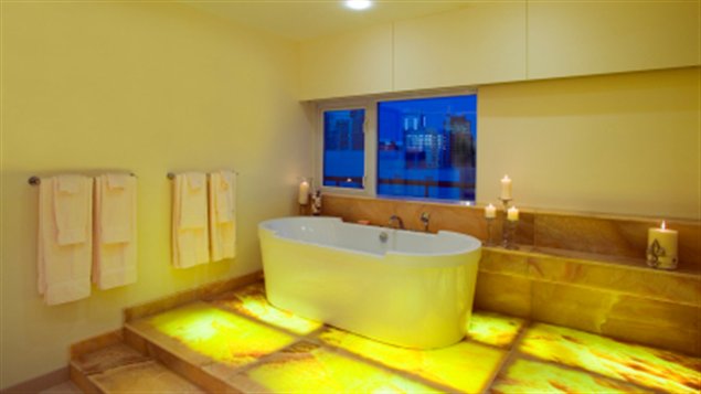 Une salle de bain feng shui