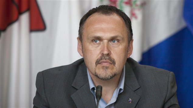 Le chef du Parti du Yukon, Darrell Pasloski