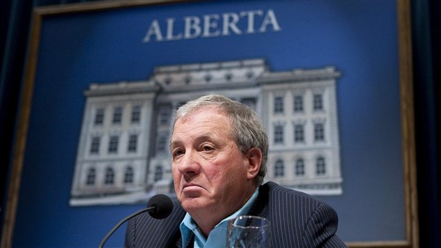 Le ministre albertain de l'Énergie, Ron Liepert