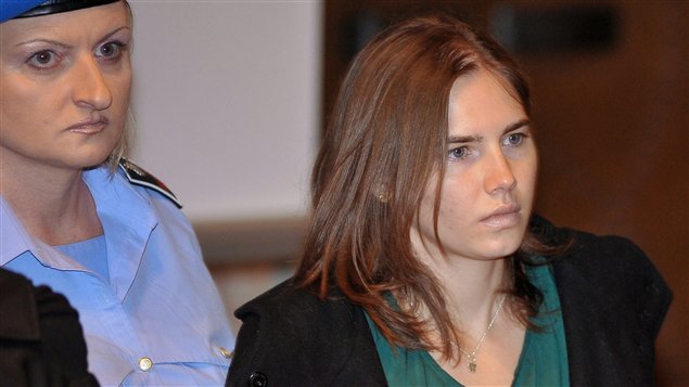 L'étudiante américaine Amanda Knox a clamé son innocence au dernier jour de leur procès en appel pour le meurtre en 2007 de Meredith Kercher.
