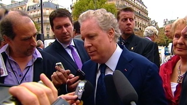 Le premier ministre Jean Charest