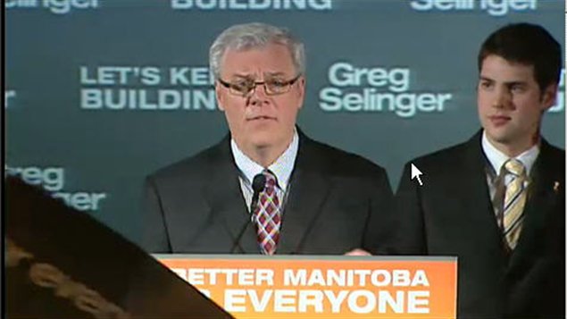 Greg Selinger, chef du NPD du Manitoba