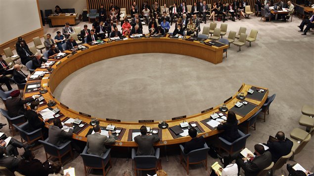 Le conseil de sécurité des Nations unies