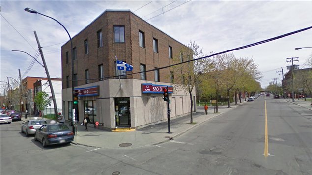 Succursale de la SAQ de la rue Centre, à Pointe-Saint-Charles.