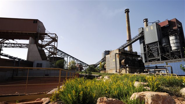 L'usine de Rio Tinto Alcan à Gardanne, en France, qui sera vendue.