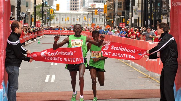 Les gagnants du marathon de Toronto