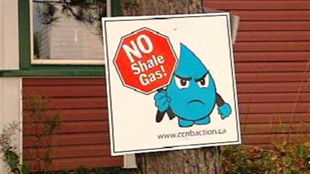 Contre le gaz de schiste