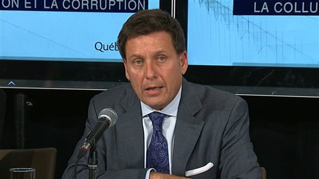 Le ministre des Transports du Québec, Pierre Moreau