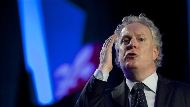 Le premier ministre du Québec, Jean Charest