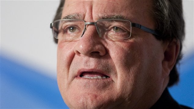 Cette semaine, le ministre fédéral des Finances Jim Flaherty a esquivé les questions sur ses prévisions budgétaires (archives).