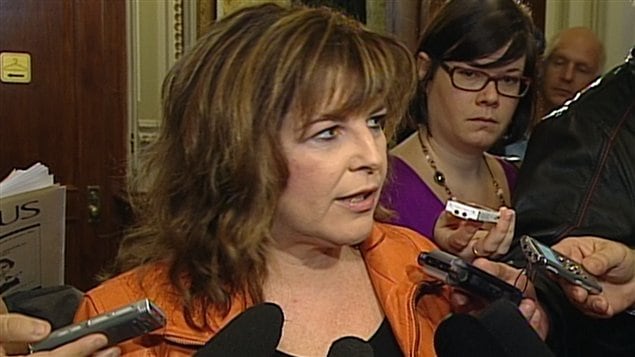La présidente-directrice générale de la Commission de la construction du Québec, Diane Lemieux