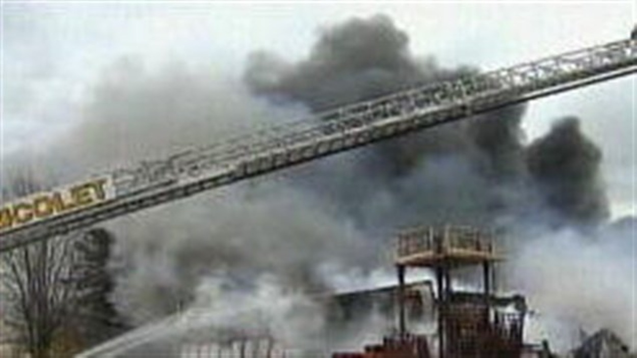 Concept Inferno de BaieduFebvre ravagé par un incendie RadioCanada