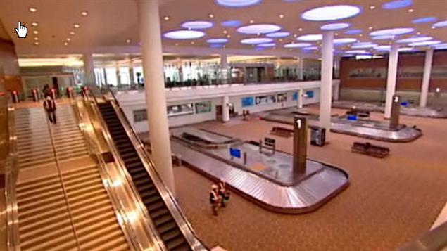La nouvelle salle de réception des bagages de l'aéroport de Winnipeg