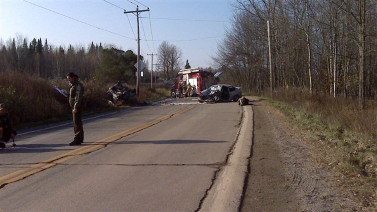 Grave accident à Waterville en Estrie RadioCanada