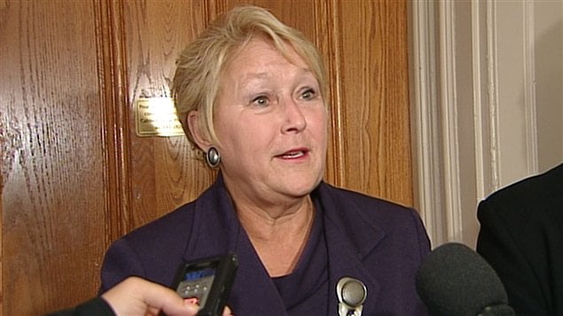 Pauline Marois, chef du Parti québécois