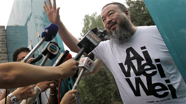 L'artiste dissident chinois, Ai Weiwei