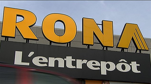 Rona réduit sa perte à 13,3 millions $ | Radio-Canada