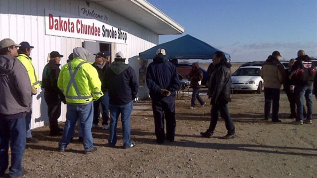 Le magasin Dakota Chundee vend des cigarettes au rabais depuis mercredi