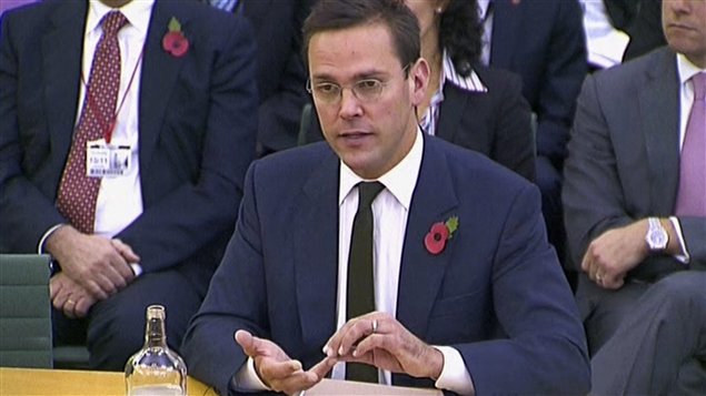 James Murdoch, fils de Rupert Murdoch et président de News International.