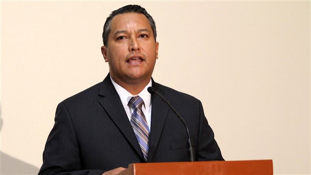 Le ministre mexicain de l'Intérieur, Francisco Blake Mora, en avril 2011
