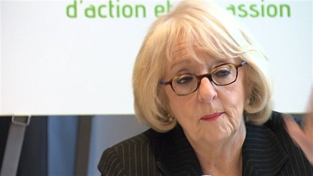 La présidente de l’OQLF Louise Marchand