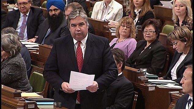 Leader parlementaire conservateur, Peter Van Loan