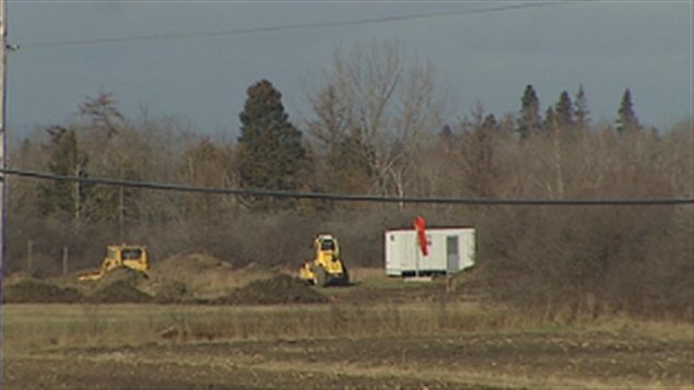 La construction de l'aéroport est amorcée à Neuville