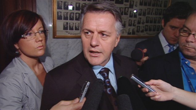 Le ministre Laurent Lessard