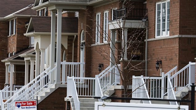 Maisons à Oakville, en Ontario (archives)